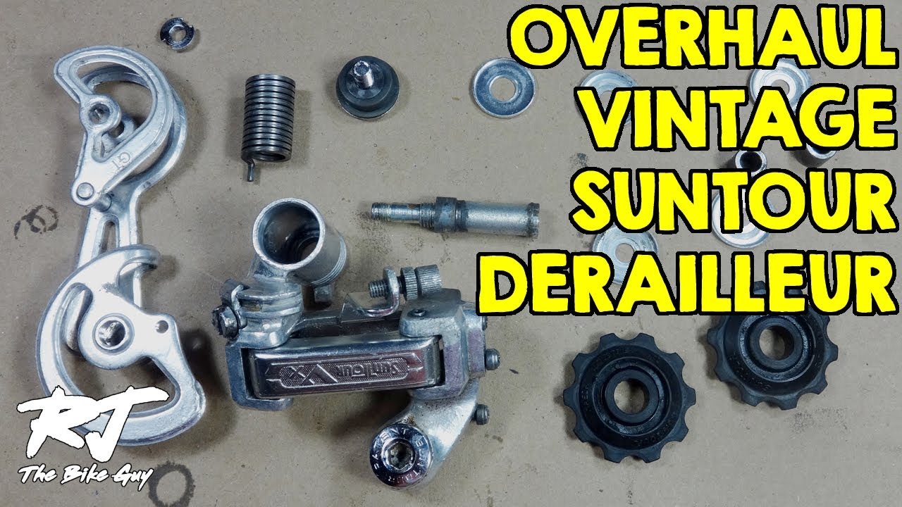 Disassemble & Re-assemble Vintage Suntour Rear Derailleur