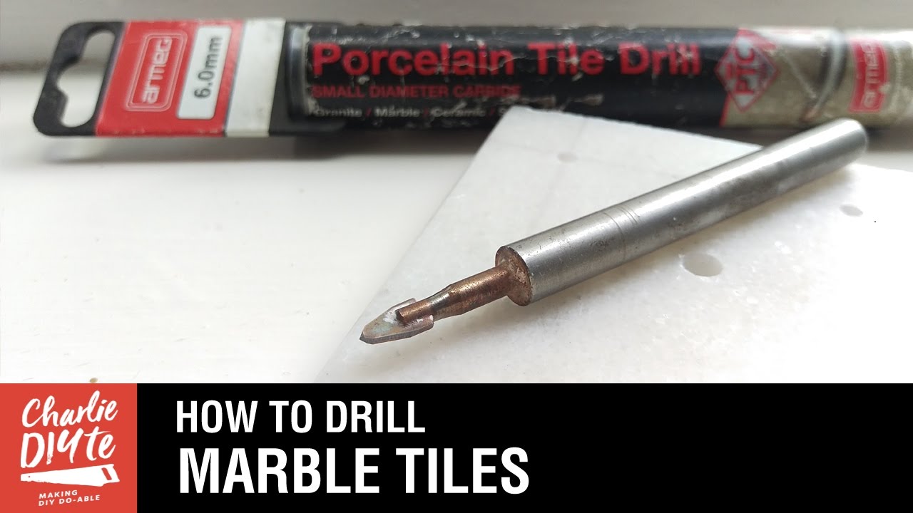 How to Drill a Hole in Marble Tiles - Video 3 of 3