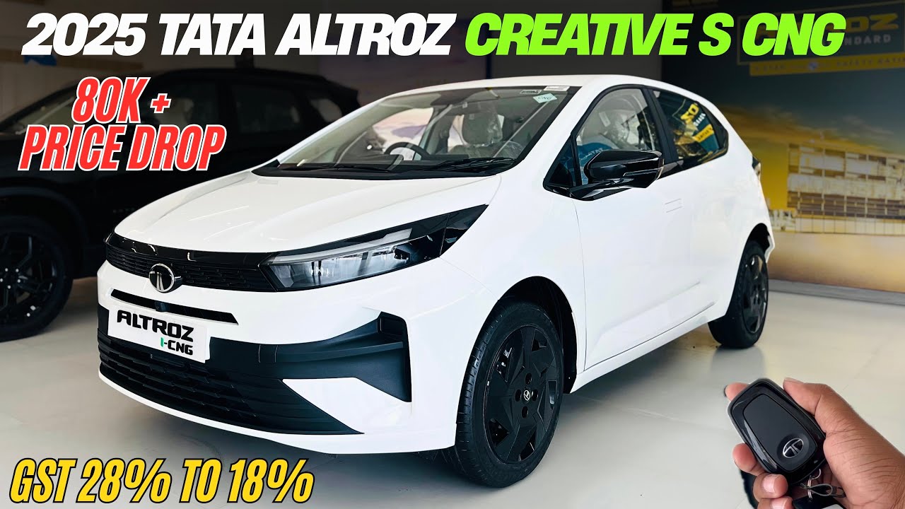 2025 🔥 Tata Altroz Creative S CNG Full Review ❤️ Price & Features ✅ GST Price Dropped 😱 Altroz