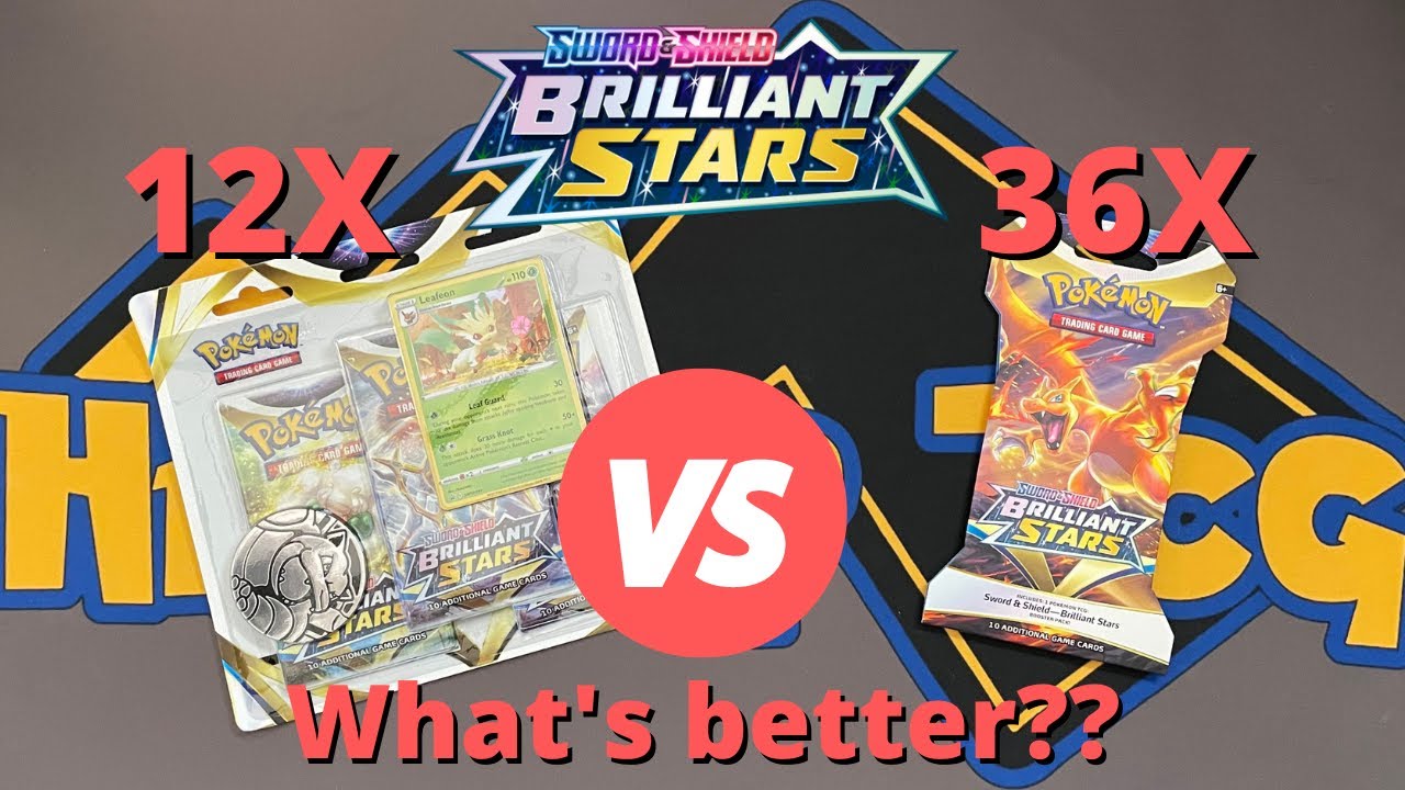 What's Better? 12X Brilliant Stars 3-Pack Blisters Vs. 36X Sleeved Packs