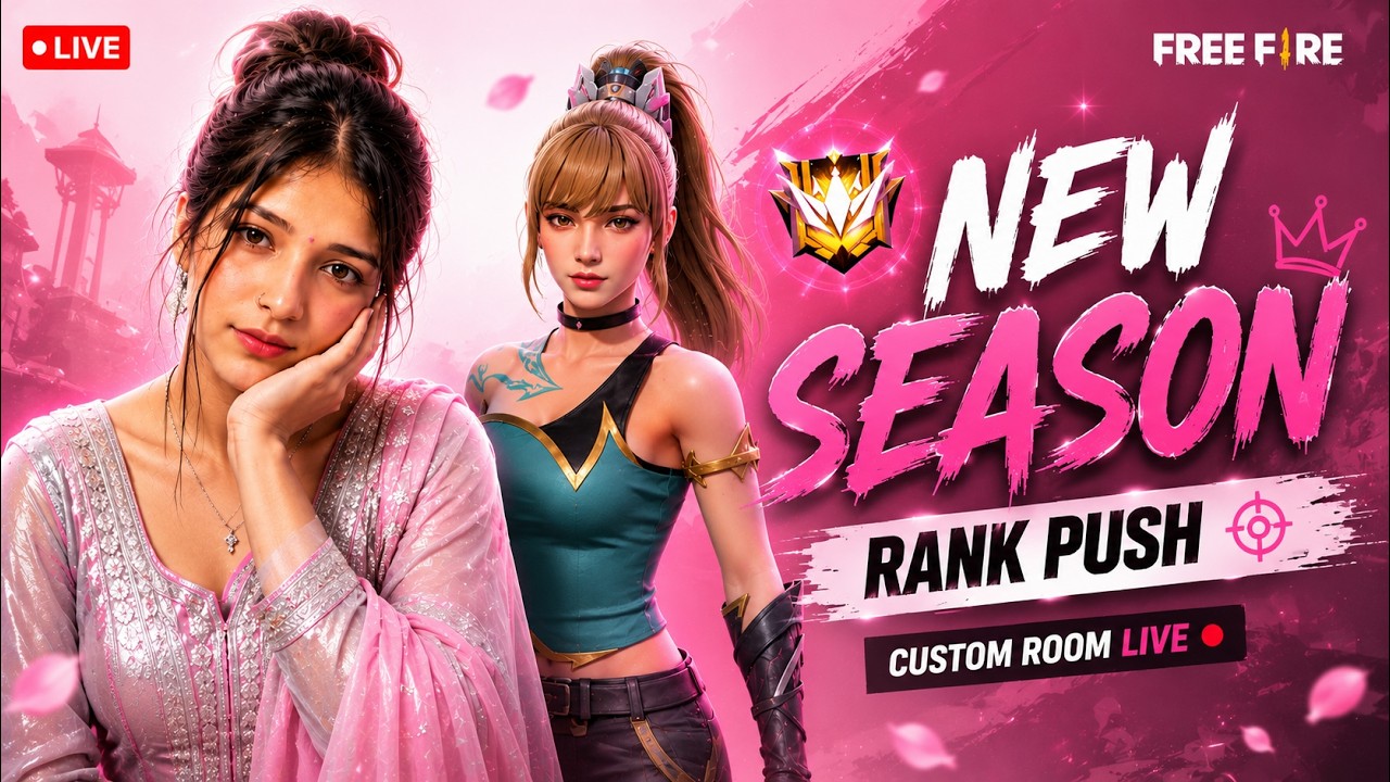 🔴FREE FIRE LIVE WITH YUVIKA AND 1 VS 4 GUILD TEST😎 #classyff #fflive #nonstopgaming #girlgamer