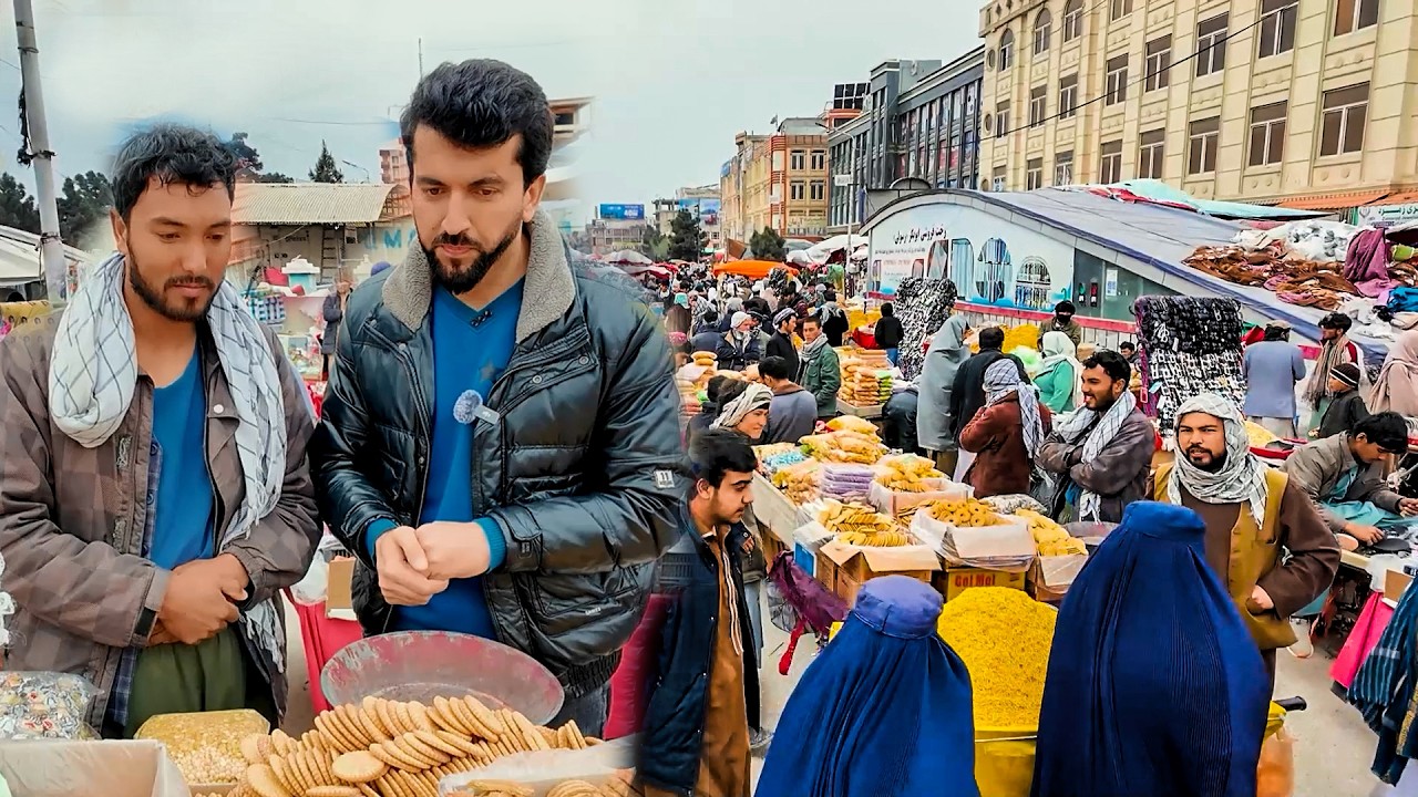 رنگ زندگی با دین محمد سالار از داخل مندوی شهر مزار شریف