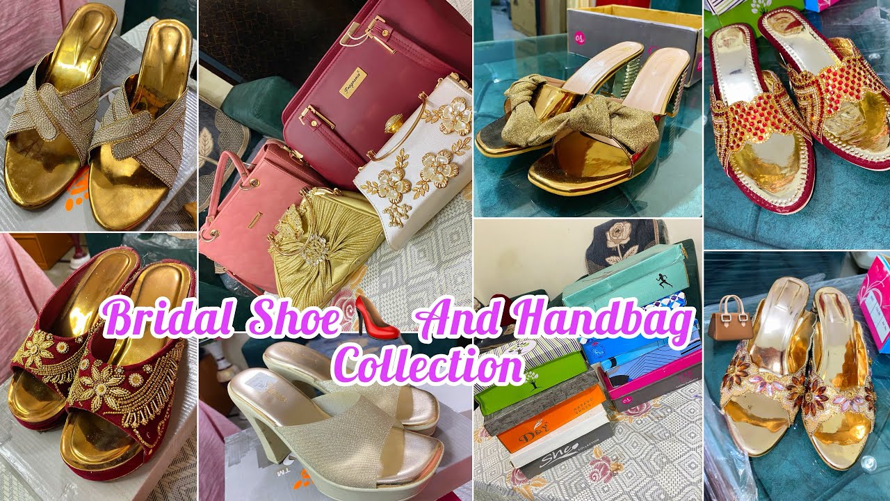 My Bridal Shoes 👠 And Handbags 👜 Collection 😍 | Wedding Shoe | Wedding Shopping | Bridal Shopping