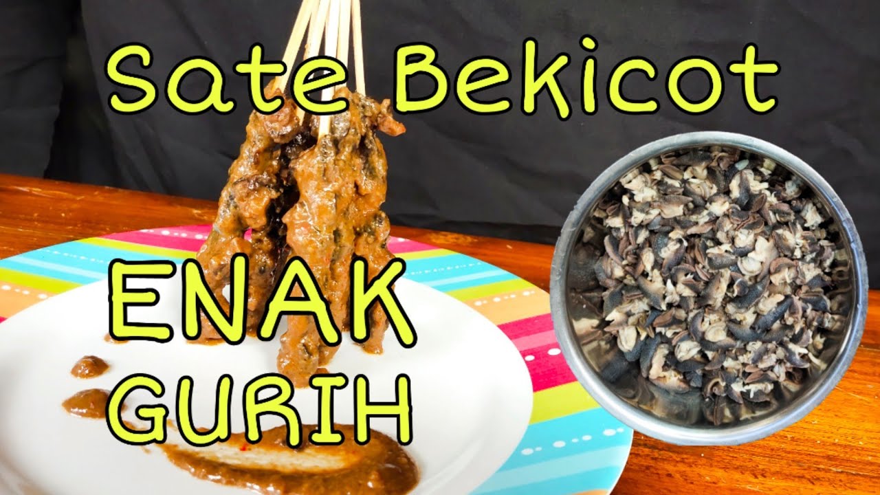 OLAHAN SATE BEKICOT ENAK DAN GURIH