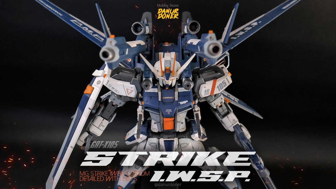 MG STRIKE IWSP CUSTOM - Detailed Build with Custom LED!