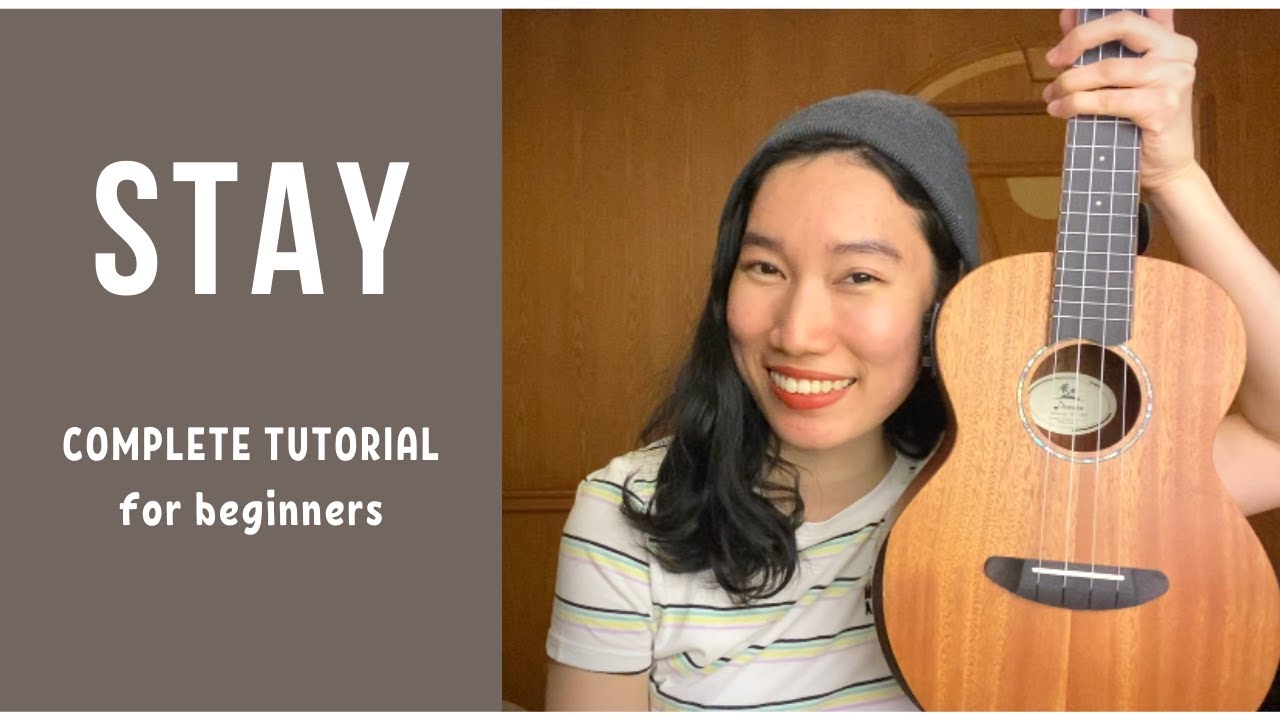 The Kid LAROI, Justin Bieber - Stay (UKULELE TUTORIAL) by Chairia Tandias