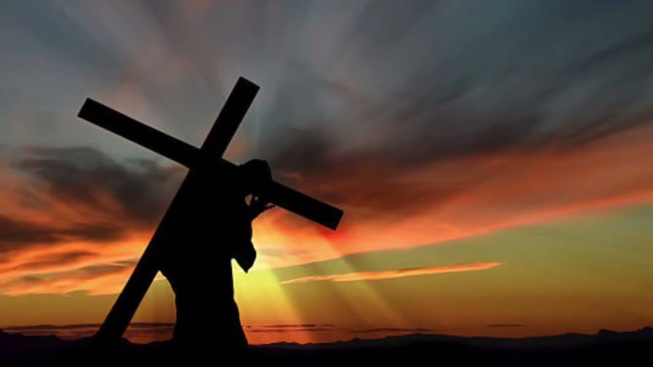 Carrying the cross ￼