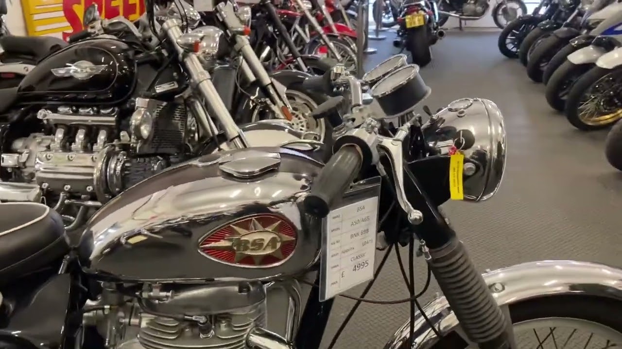 BSA A50 with A65 engine
