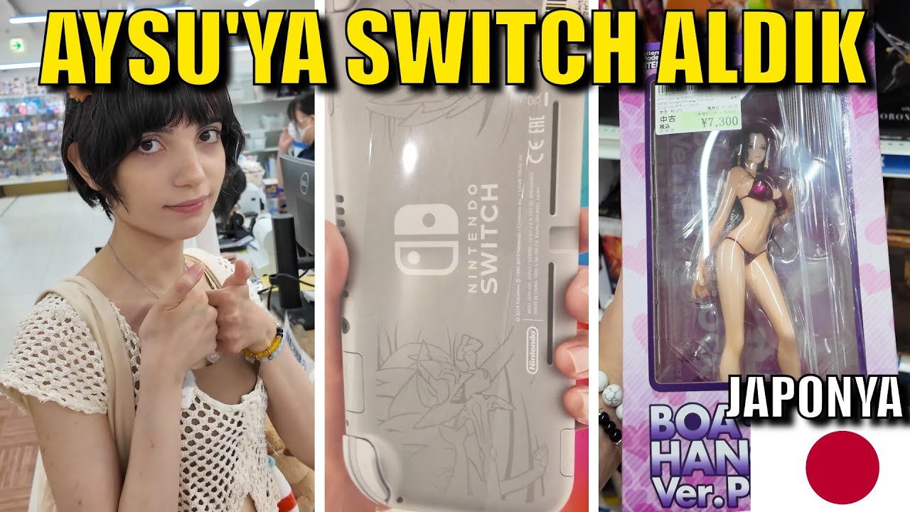 JAPONYADA AYSU'YA SWITCH ALDIK | Surugaya