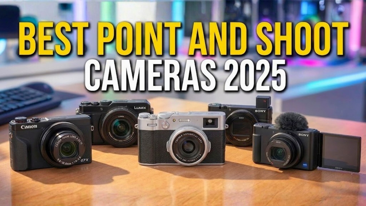 ▶️ Top 5 Best Point and Shoot Cameras 2025 | Compact & High-Quality Picks