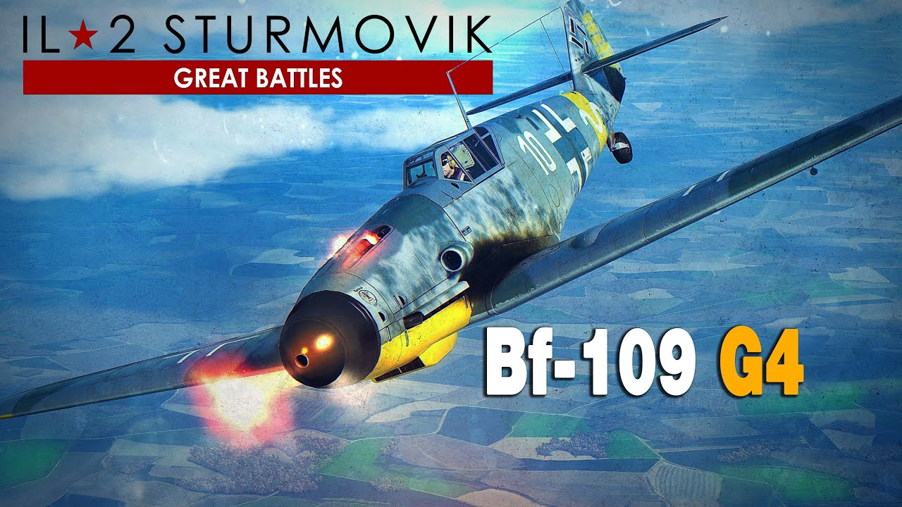 The Might Of The German Airforce The Bf-109 | World War II | IL-2 Great Battles | Dogfight.