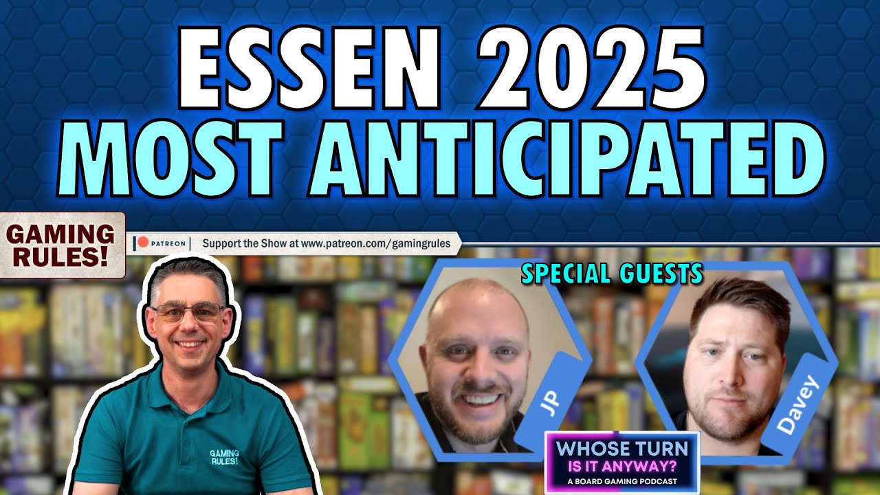 Essen Spiel 2025 - Most Anticipated New Games