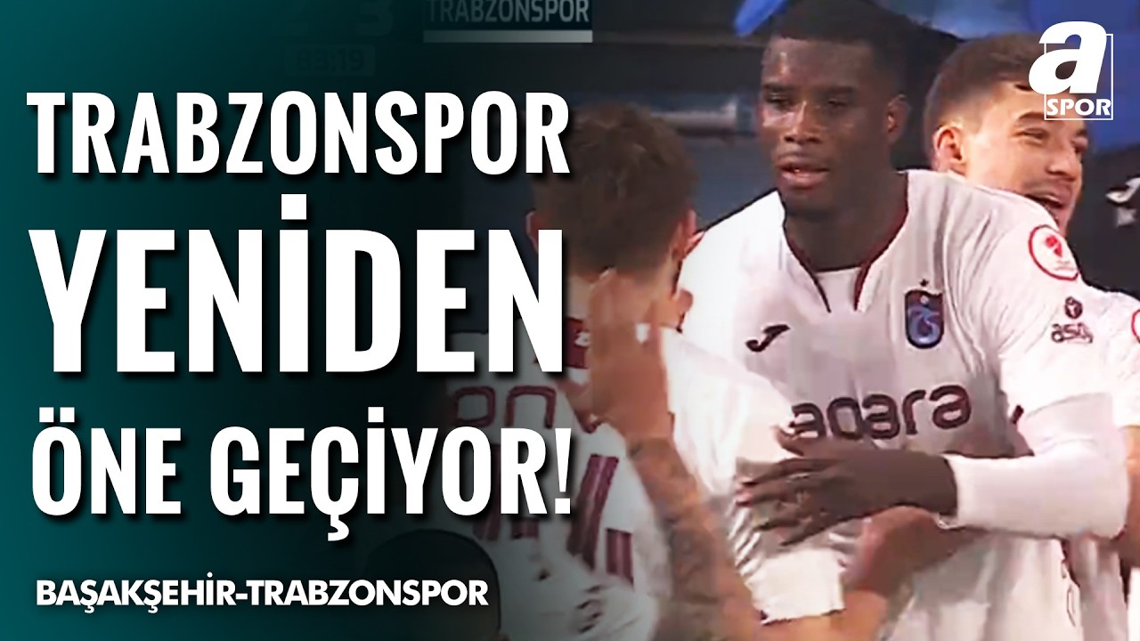 GOL Paul Onuachu | Başakşehir 2-3 Trabzonspor | Ziraat T&uuml;rkiye Kupası A Grubu