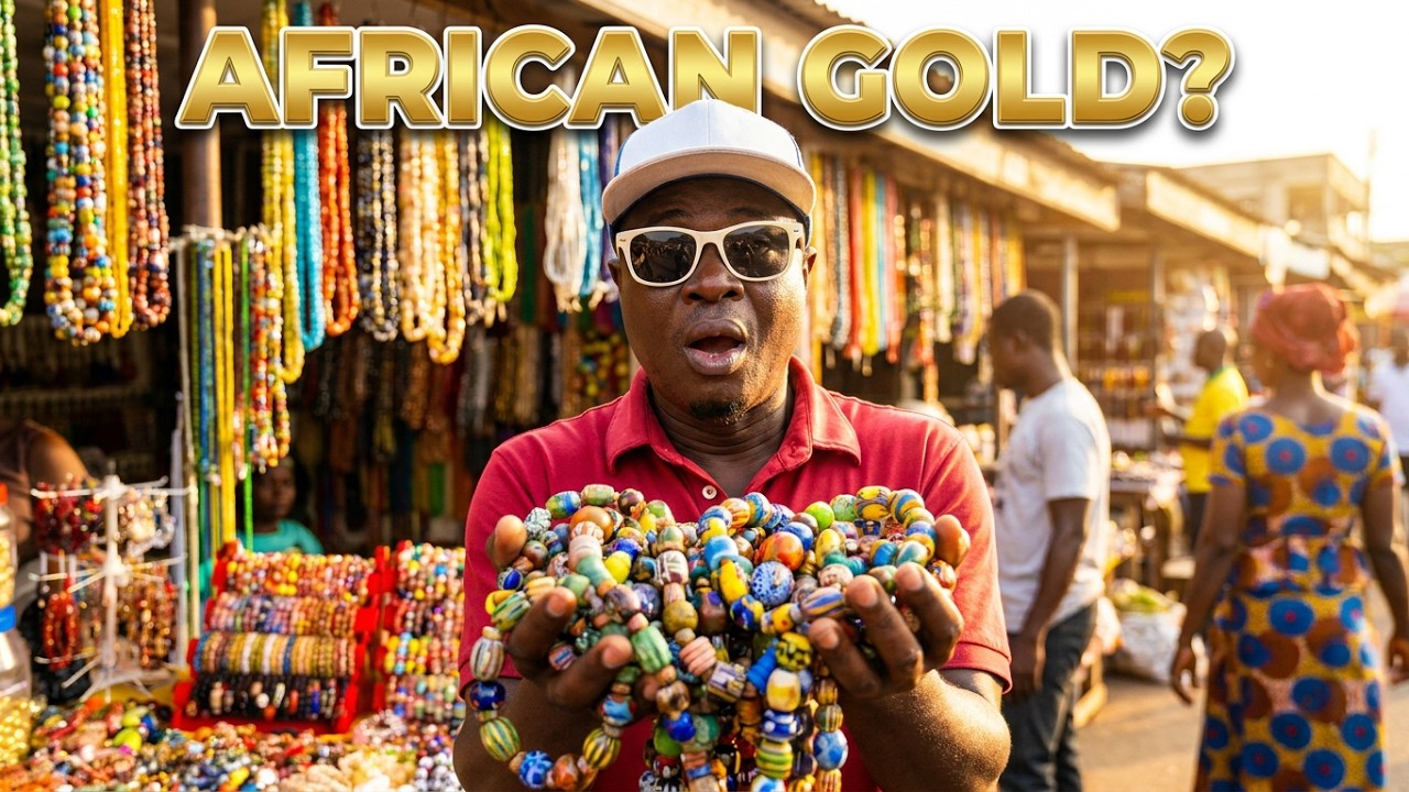 Ghana Koforidua Beads Market Tour: Must-See for Every Fashion Bead Enthusiast  #ghanavlog  #accra