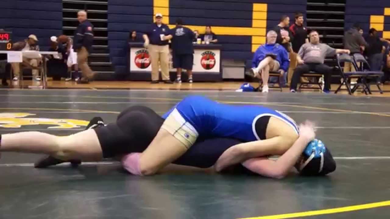 11-29-14 Autumn Potkay @ All County Tournament Match #2 vs Rockingham