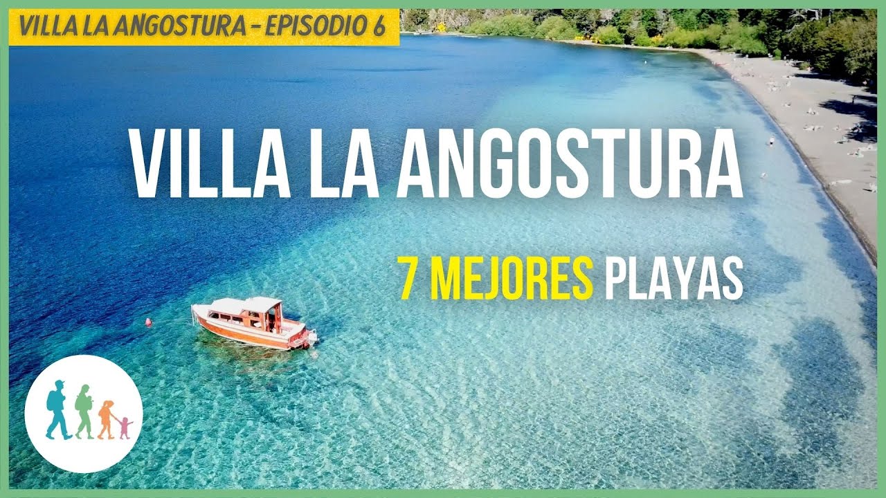 7 mejores PLAYAS de VILLA LA ANGOSTURA, Patagonia Argentina. Camino 7 lagos