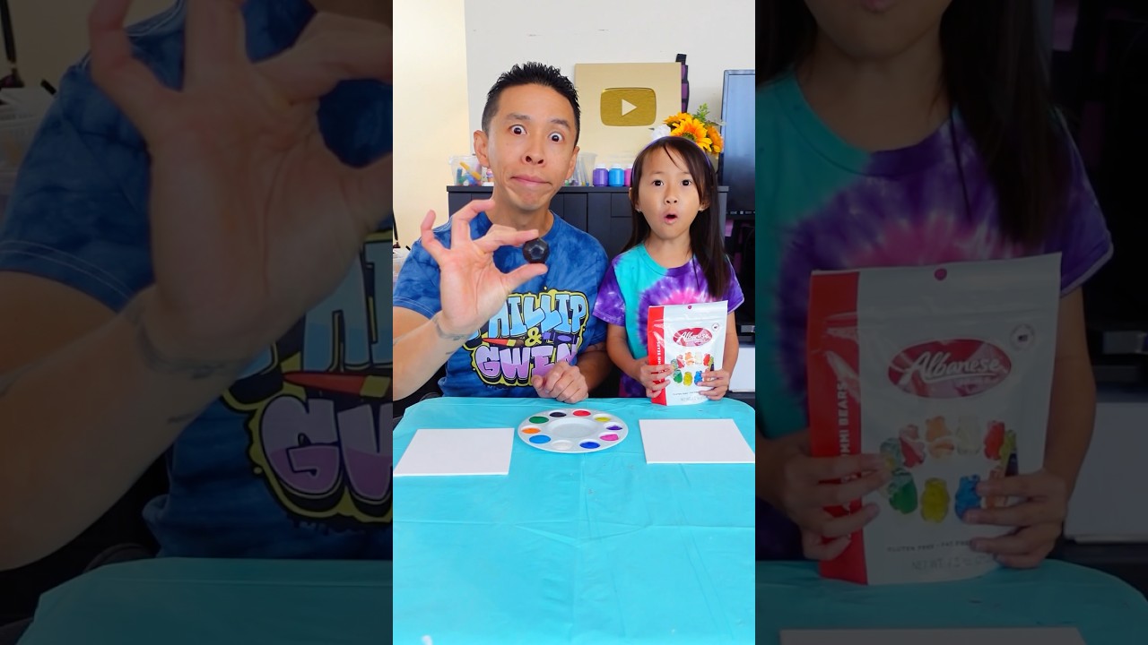 Finger Painting Art Challenge! 😝 #shorts #artchallenges
