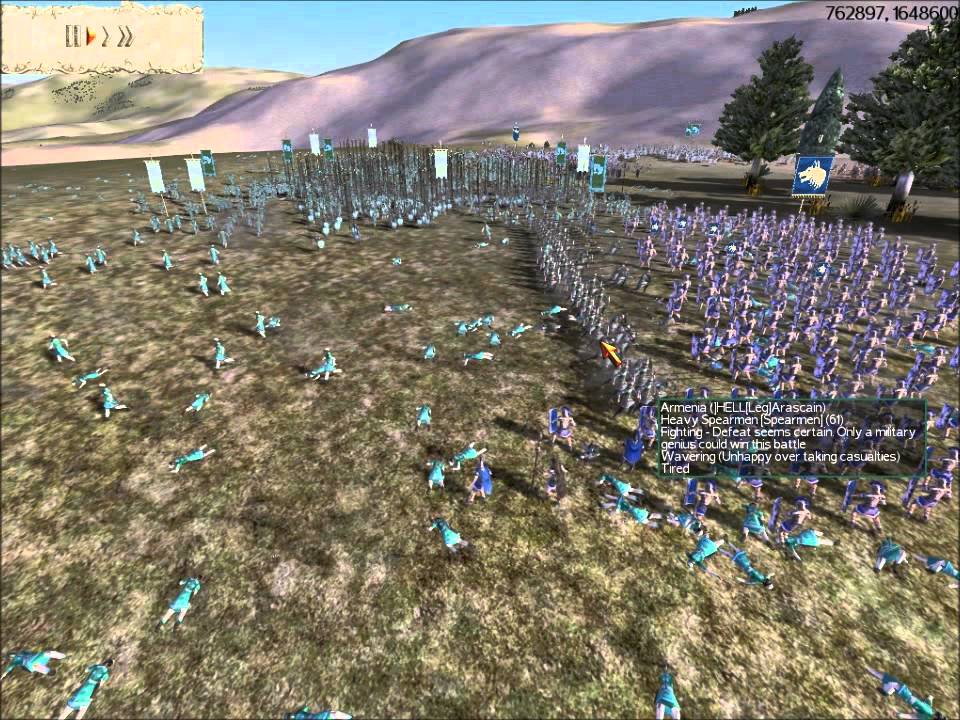Rome Total War Online Battle #1944: 7 Player Free-For-All