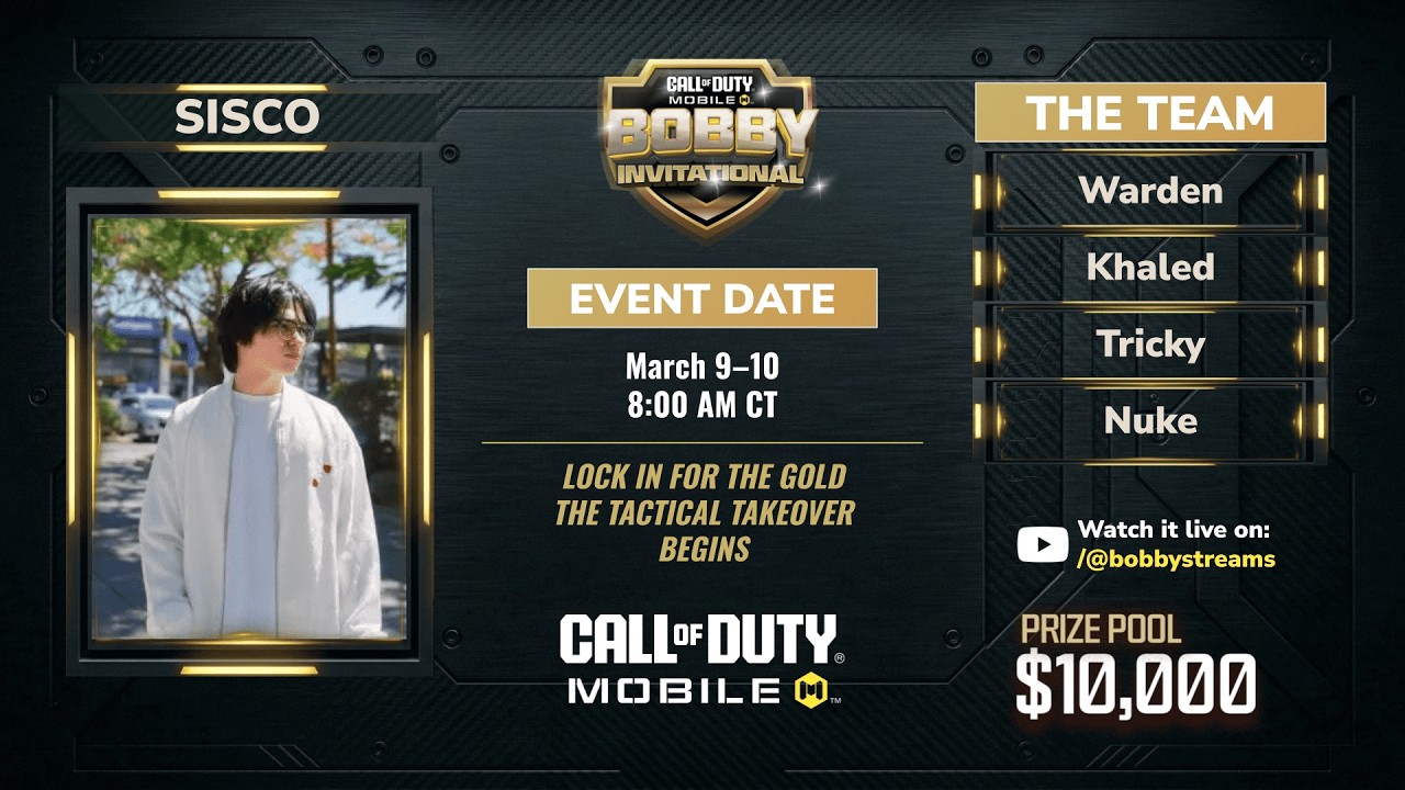 Playing In The $10,000 CDBI Tournament