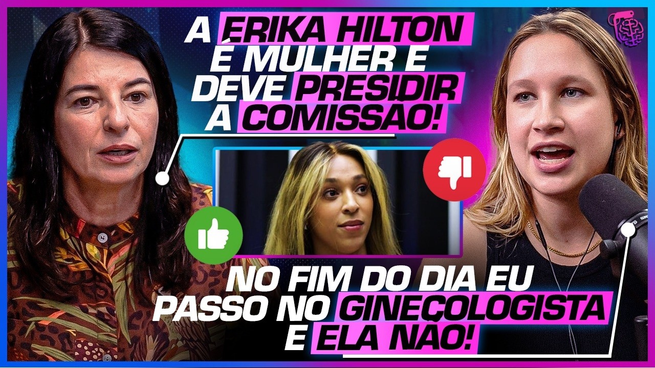 DEBATE! ERIKA HILTON deve PRESIDIR a COMISSÃO DA MULHER? ANA HERING X SILVIA FERRARO