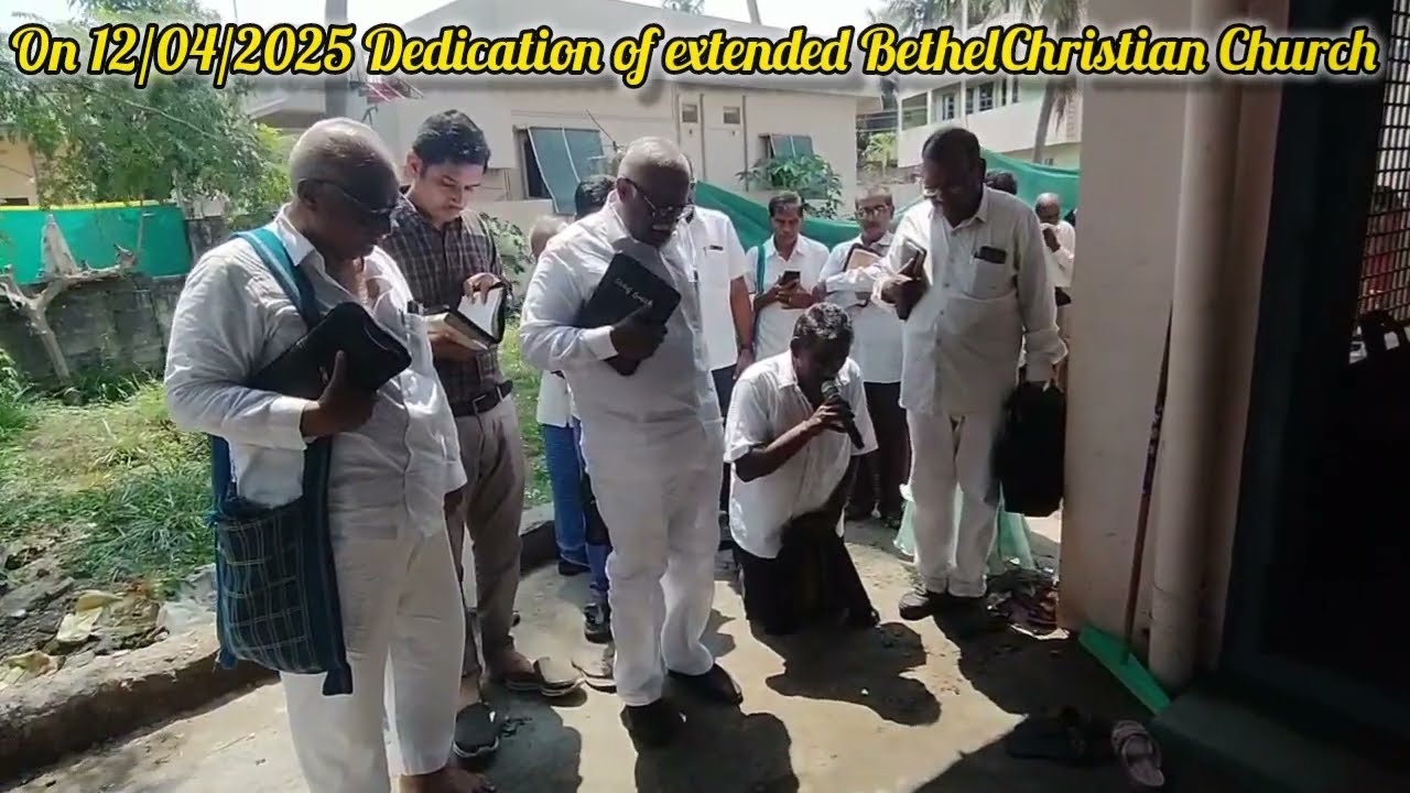 Dedication of extended Bethel Christian Church Moyyeru on 12042025
