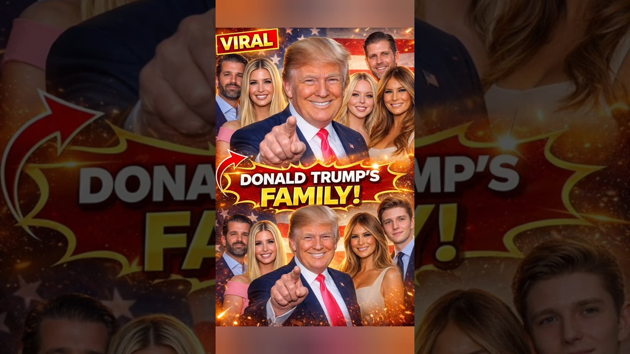 Inside Donald Trump’s Famous Family #billionaire #donaldtrump