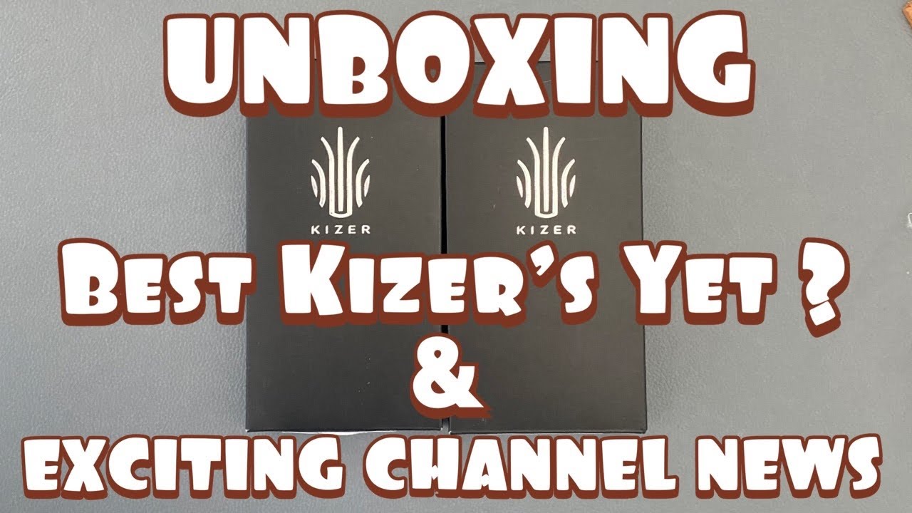 Unboxing My 2 Favorite Kizer Knives to date ? + Exciting News