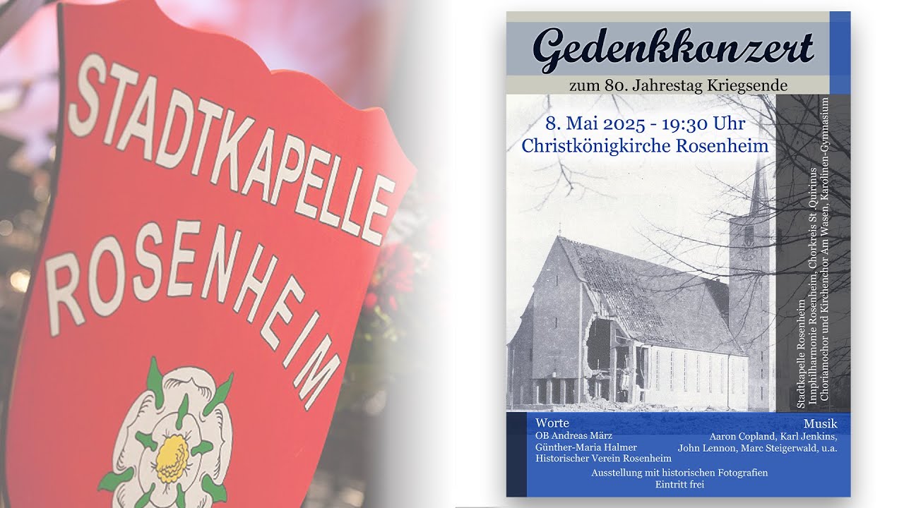 Gedenkkonzert zum 80. Jahrestag Kriegsende