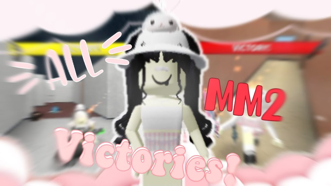 MM2 ALL WINS MONTAGE (SHERIFF + HERO + MURDERER) | Bunniiq 🎀