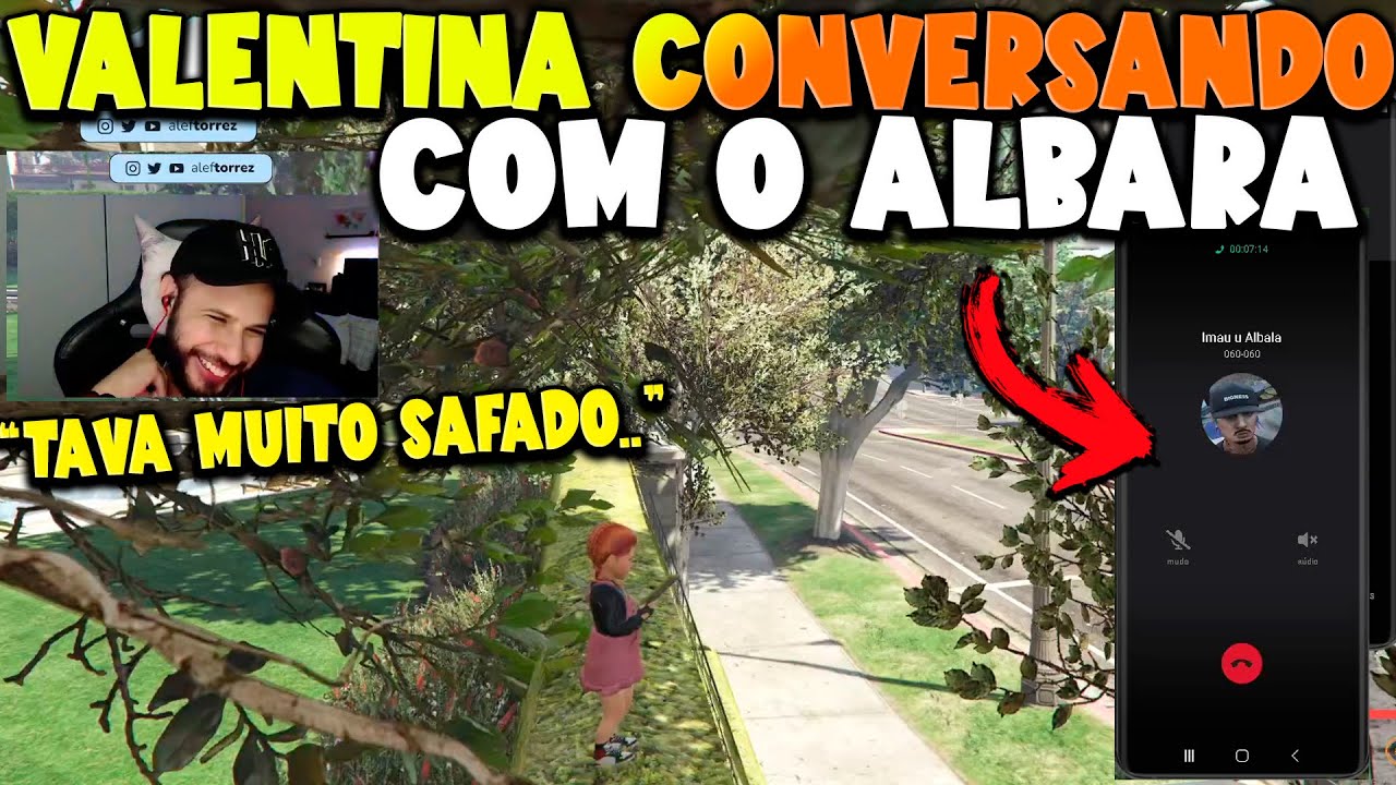 VALENTINA CONTOU PARA O ALBARA O QUE ELE FEZ BEB4DO KKKKK ELE FICOU SEM ACREDITAR ? 🤣🔥