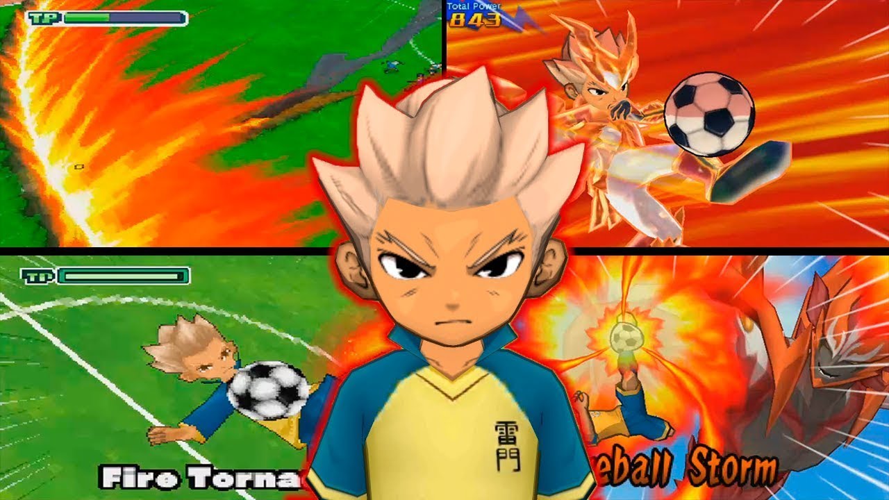 Gouenji Shuuya (Axel Blaze) | All Hissatsu Techniques | Inazuma eleven Games