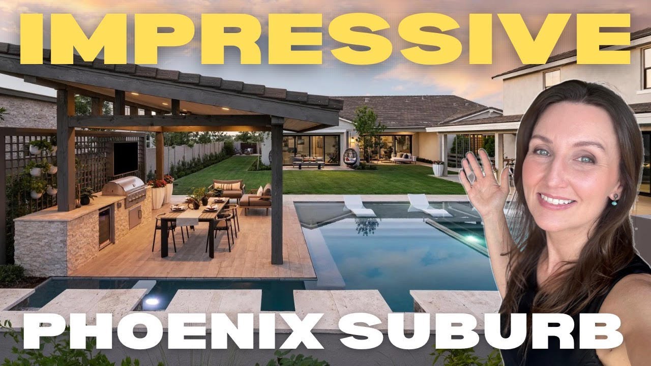 Impressive PHOENIX ARIZONA SUBURB luxury neighborhood [QUEEN CREEK Living]