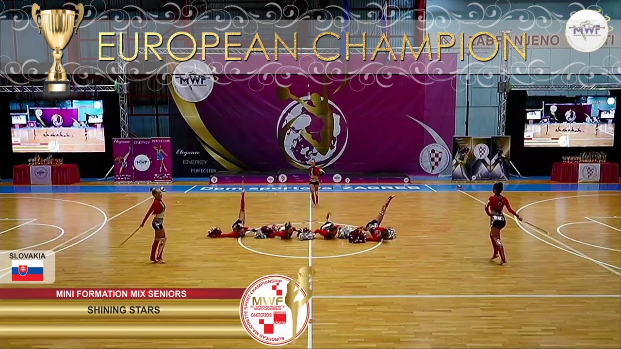 MINI FORMATION MIX SENIORS EUROPEAN CHAMPION: SHINING STARS, SLOVAKIA