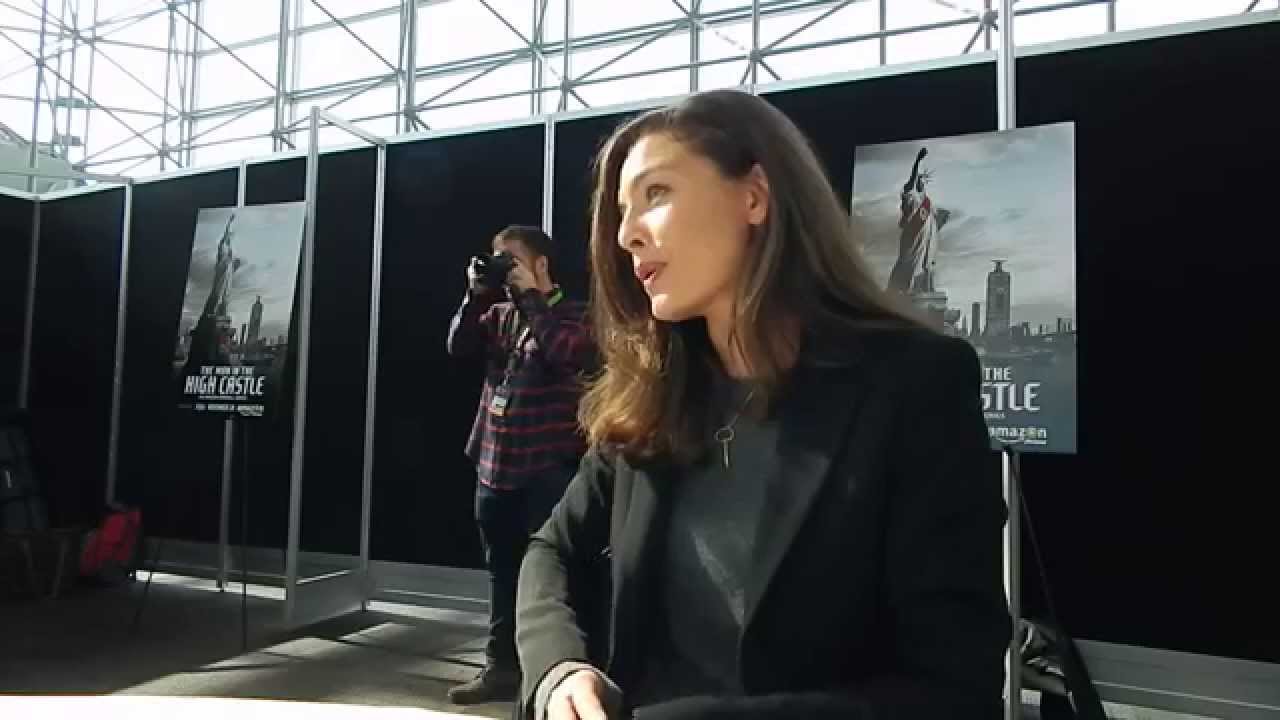 Alexa Davalos of Amazon's The Man in the High Castle @ NYCC 2015