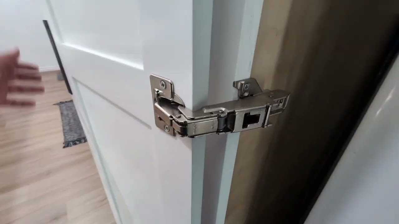 TamBee 175 Degree Hinges Frameless Cabinet Doors Hinges Concealed Hydraulic Adjustable Mounting Hing
