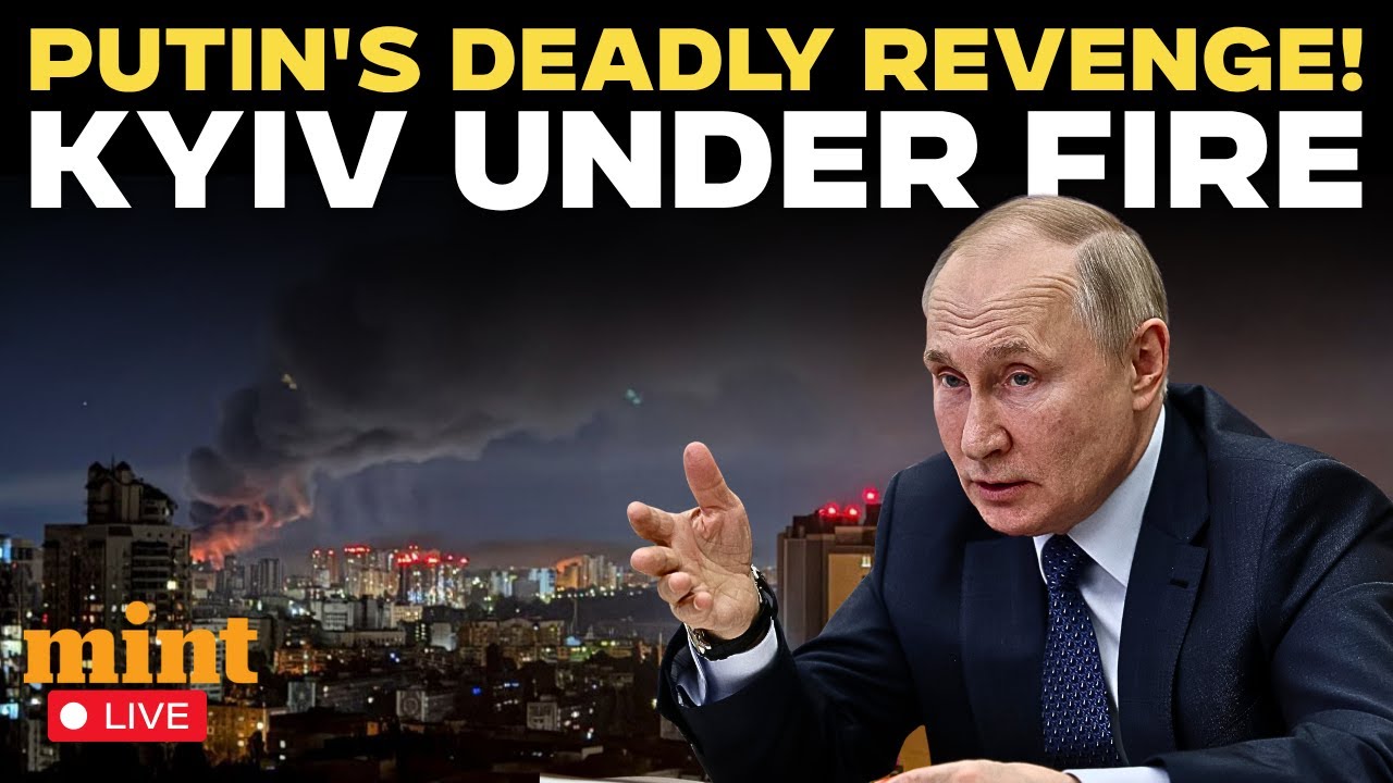 Russia-Ukraine War LIVE | Putin Furious? Russia Hits Kyiv After Ukraine's Bold Move Inside Russia