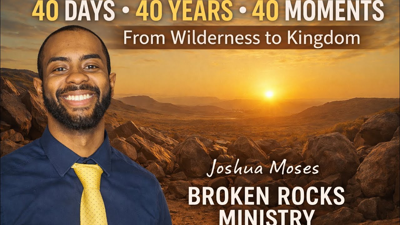 40 Days • 40 Years • 40 Moments | From Wilderness to Kingdom