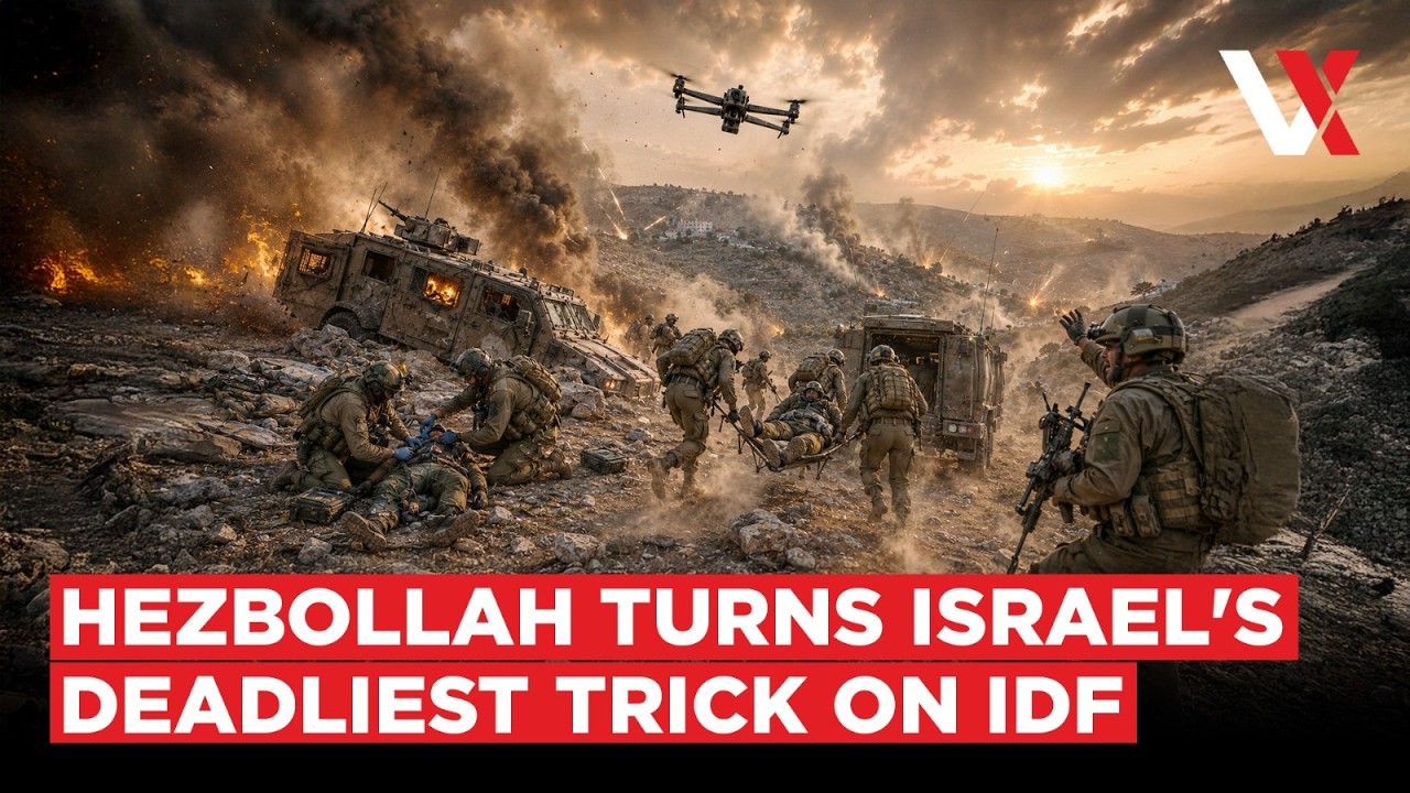 Double Tap In South Lebanon: Hezbollah Strikes IDF, Then Hits The Team Sent To Save Them | VERTEX
