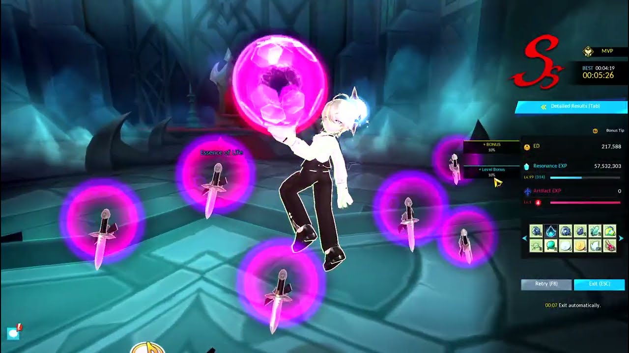 [Elsword NA] - Mad Paradox - 17-5 Solo Gameplay (5:26)