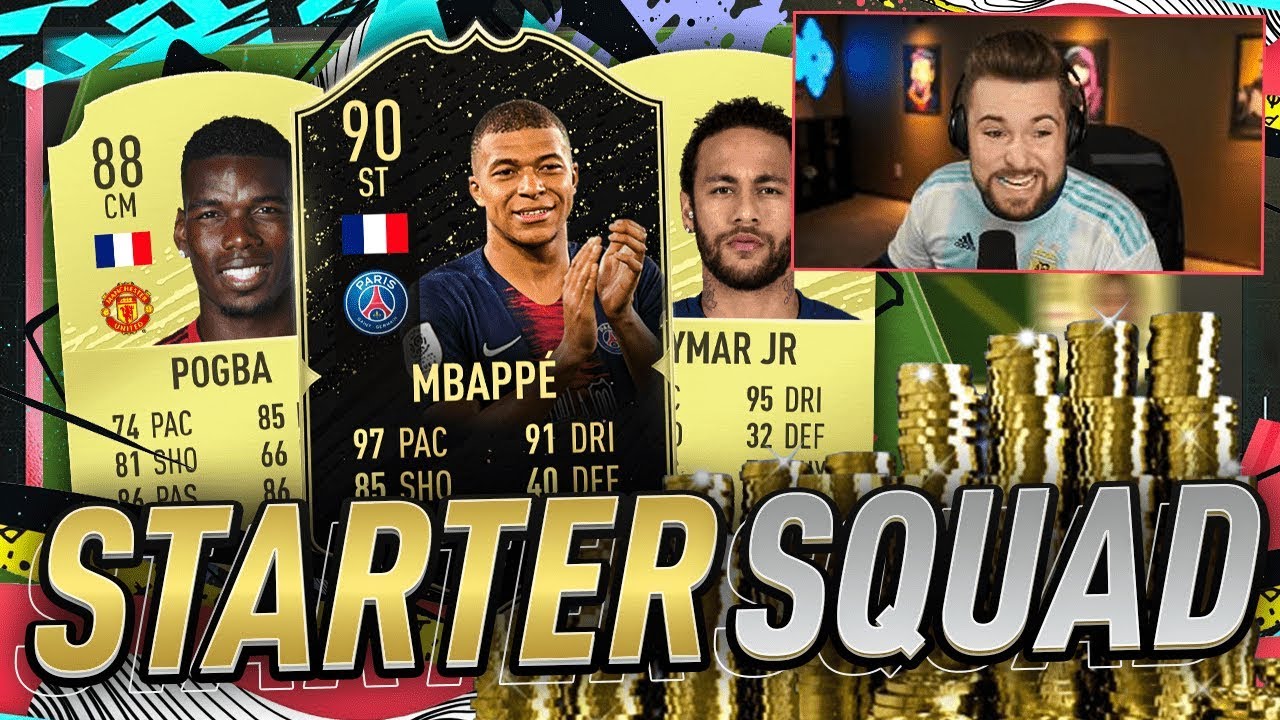My INSANE Fifa 20 STARTER TEAM! Fifa 20 Ultimate Team