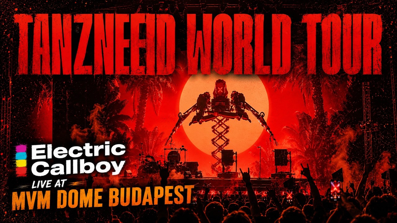 Electric Callboy TANZNEID World Tour 2025 - Live in Budapest MVM Dome. Hungary - Almost Full Show