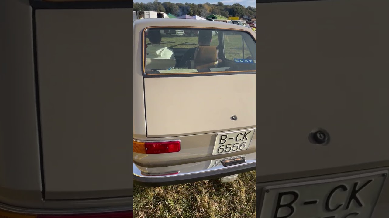 el SEAT 127 LS cl&aacute;sico popular #automobile #seat127