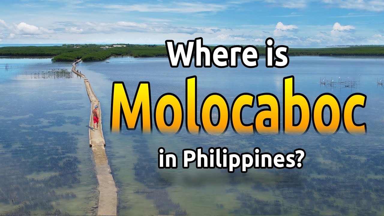 An ISLAND CONNECTED BY THE LONGEST FOOTBRIDGE in the Philippines