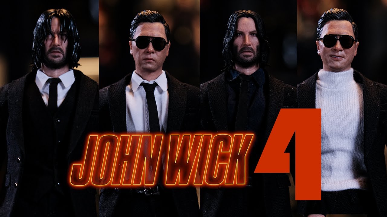 【Unbox】最後一舞！ATON CUSTOM 1/12 疾速追殺4 殺神 John Wick 葉師傅 凱恩 可動手辦兵人