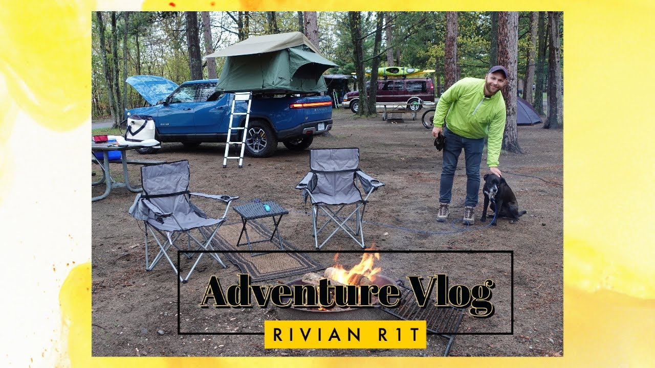 Last Minute Camping Trip- RIVIAN R1T