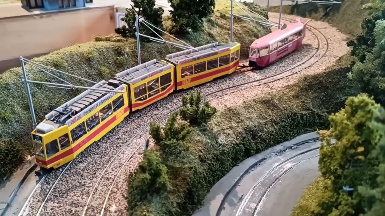 Modultram S&uuml;dbaden bei der 2.Tuniberg Modellbauausstellung