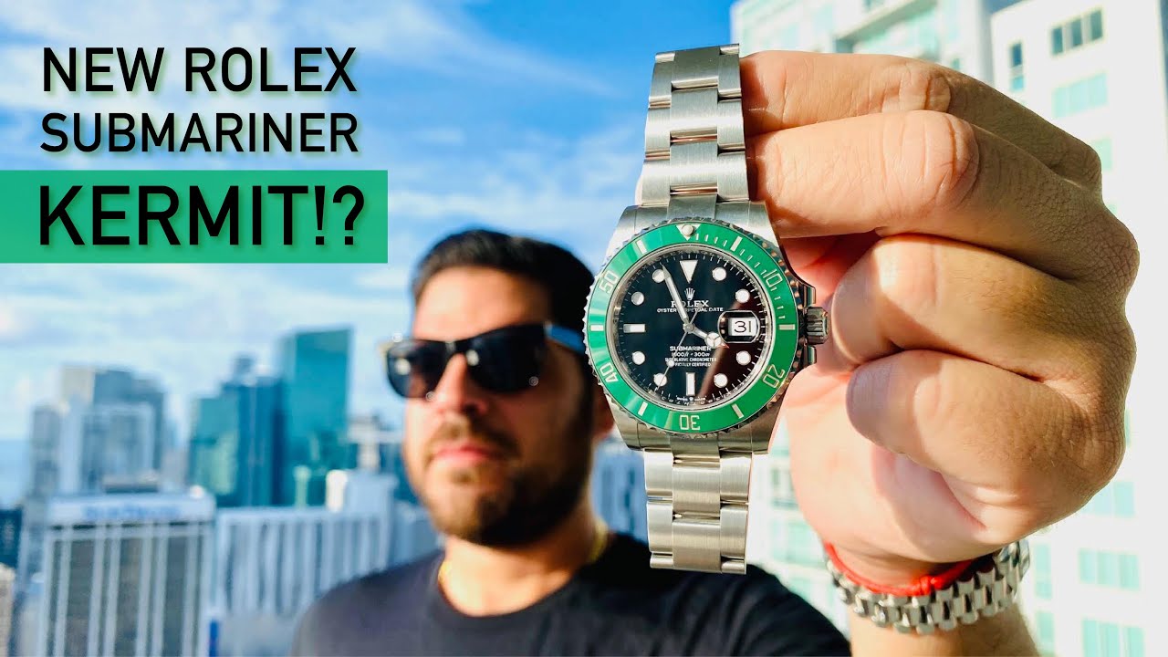 The New 2020 Rolex Submariner Kermit!? - 126610LV Review(Hands On)