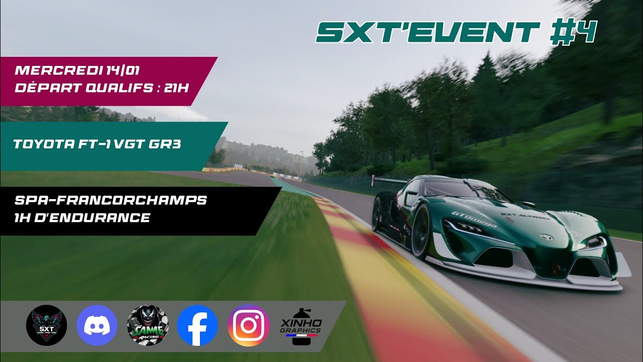 Évènement Toyota FT-1 VGT by SXT
