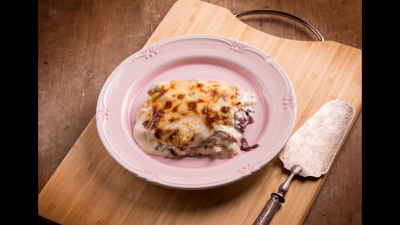 НИКОГДА НЕ ЕШЬТЕ ТАК ВКУСНО: ВЕГЕТАРИАНСКАЯ ЛАЗАНЬЯ С РАДИККИО И ГОРГОНЗОЛОЙ