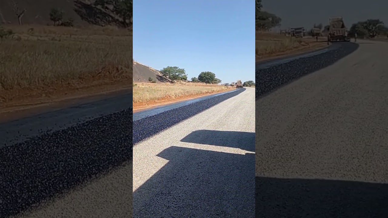 Application of Bitumen on Road